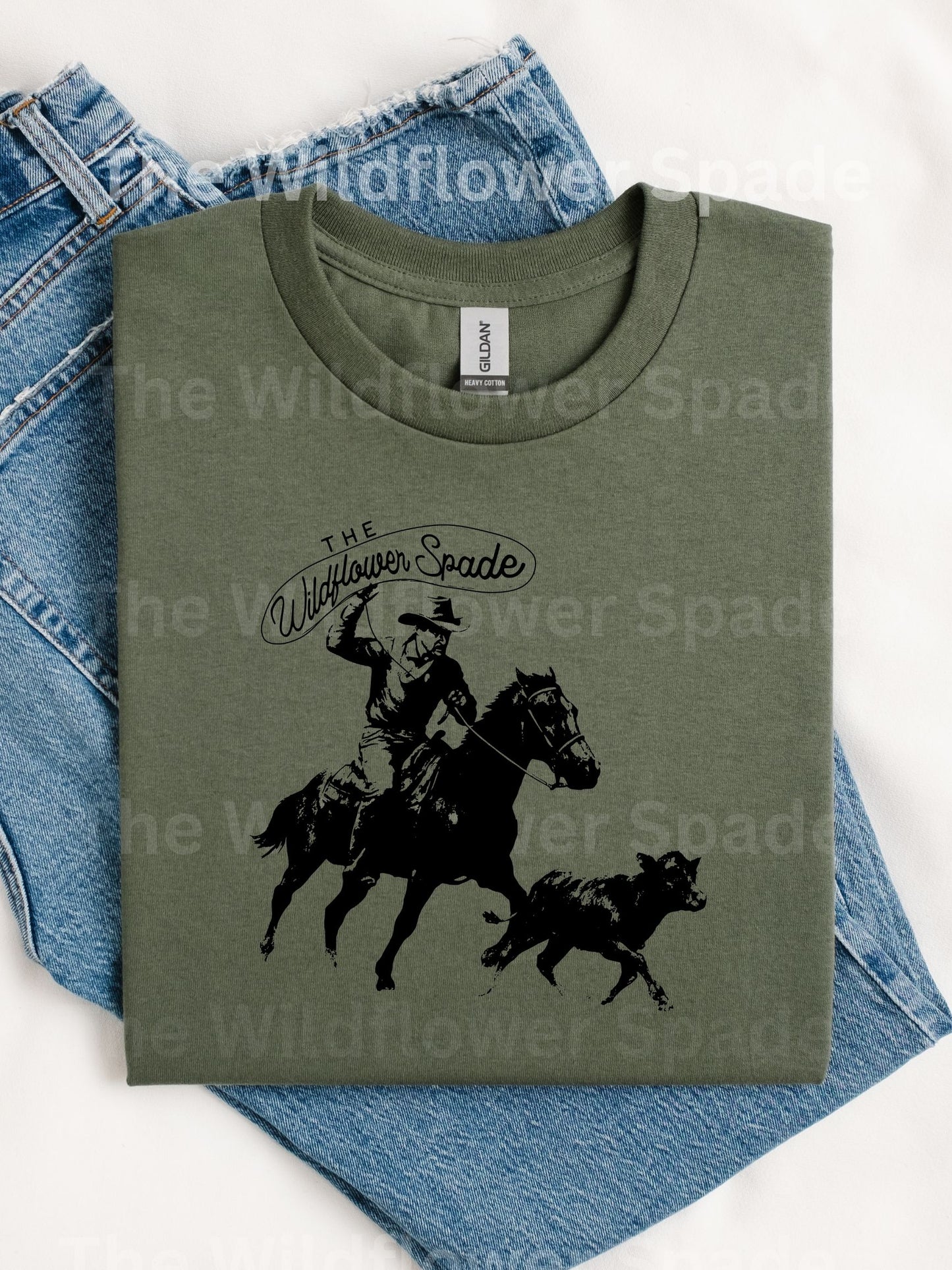 Roping Calf Graphic Tee