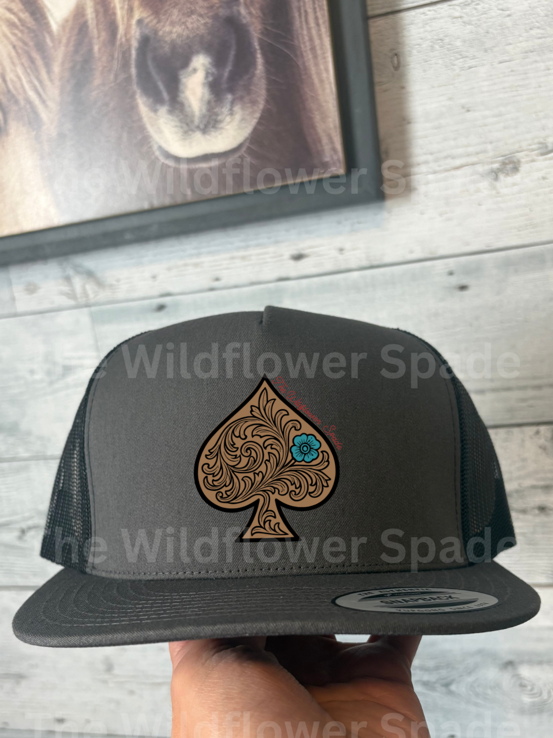 Tooled Spade Hat