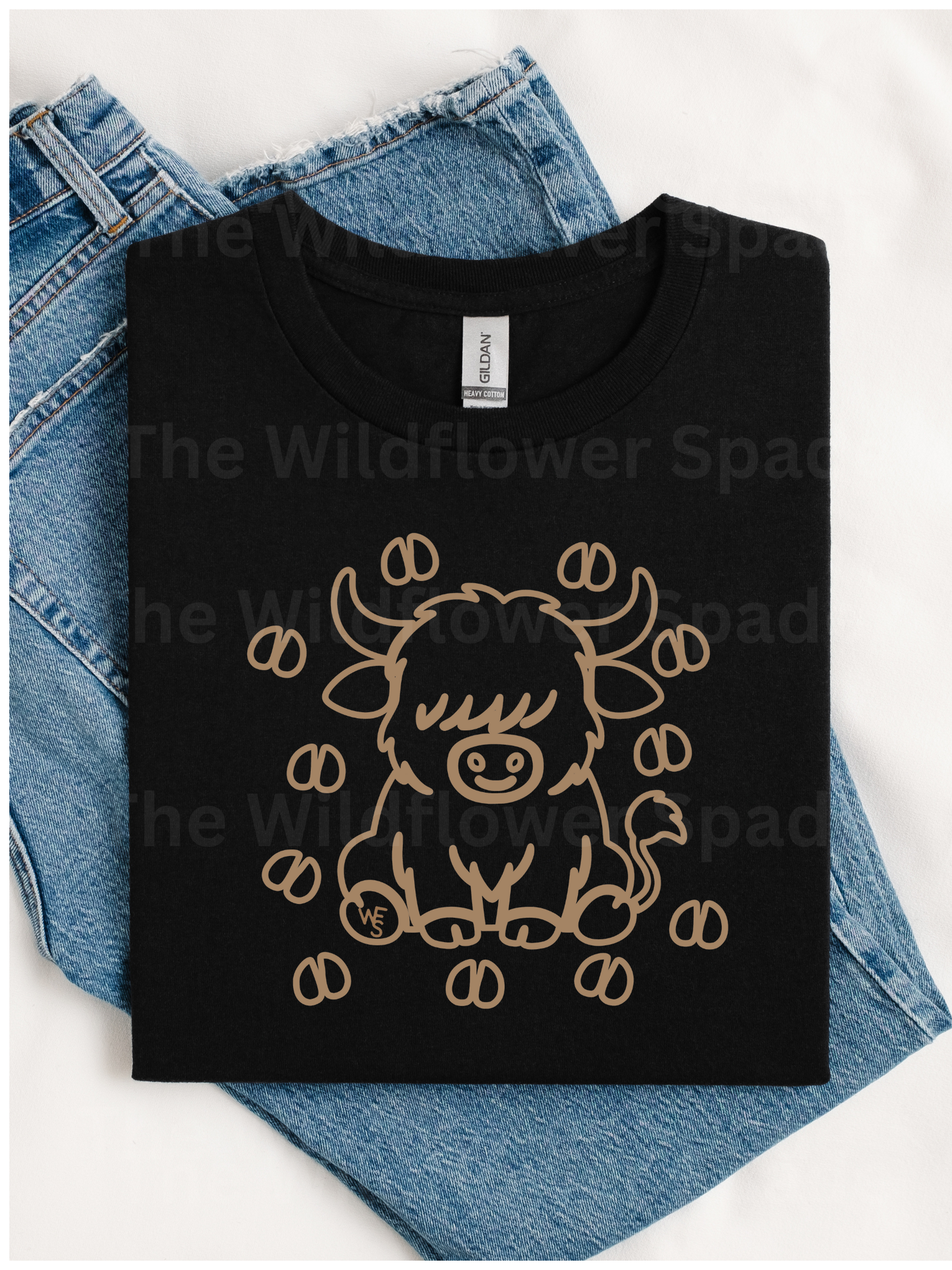 Highland Cow Graphic Tee