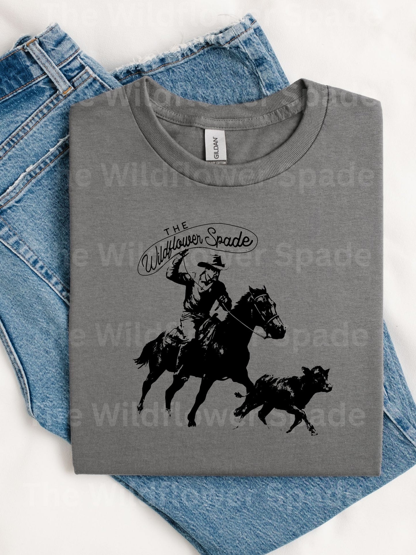 Roping Calf Graphic Tee