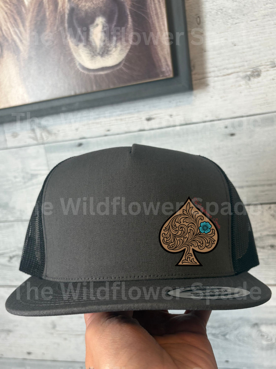 Tooled Spade Hat