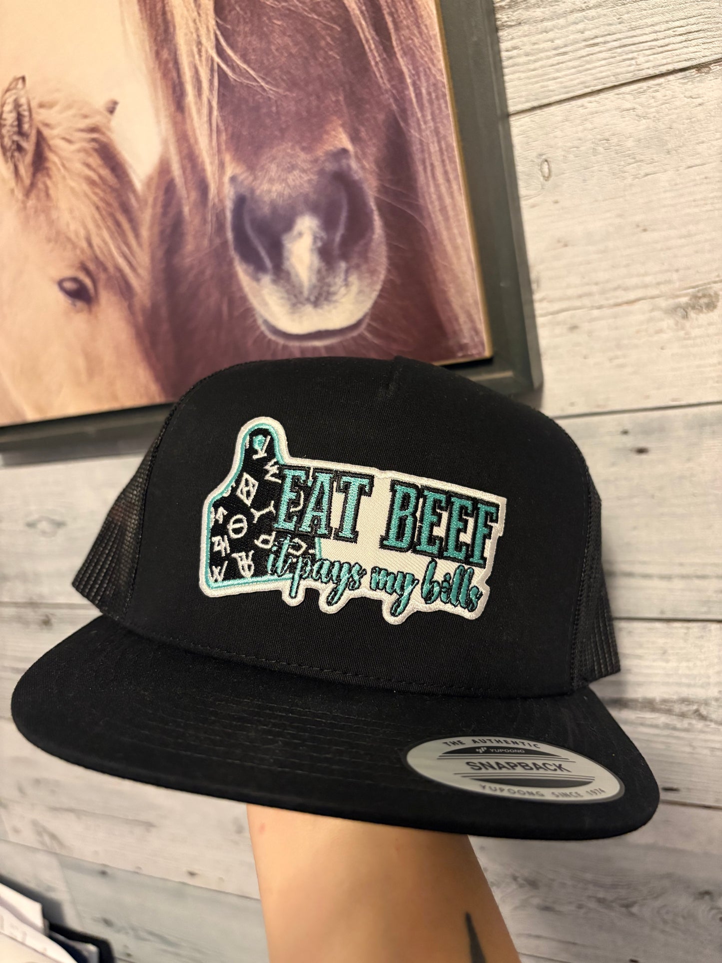 Eat Beef Cap