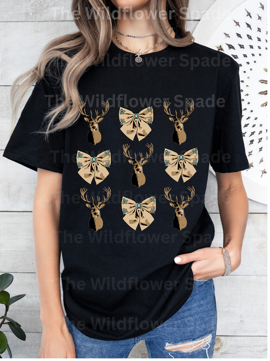 Bucks and Bows Graphic Tee