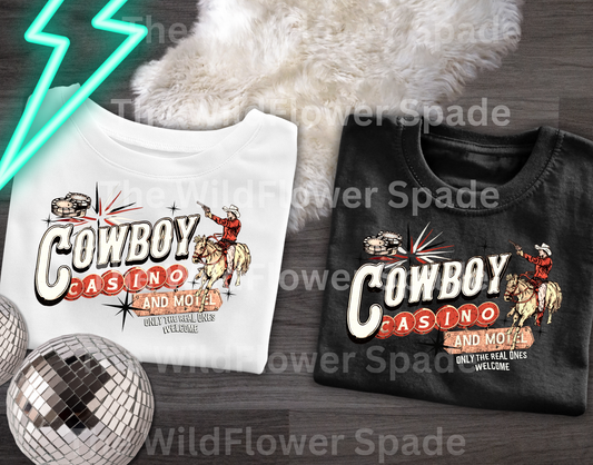 Cowboy Casino Graphic Tee