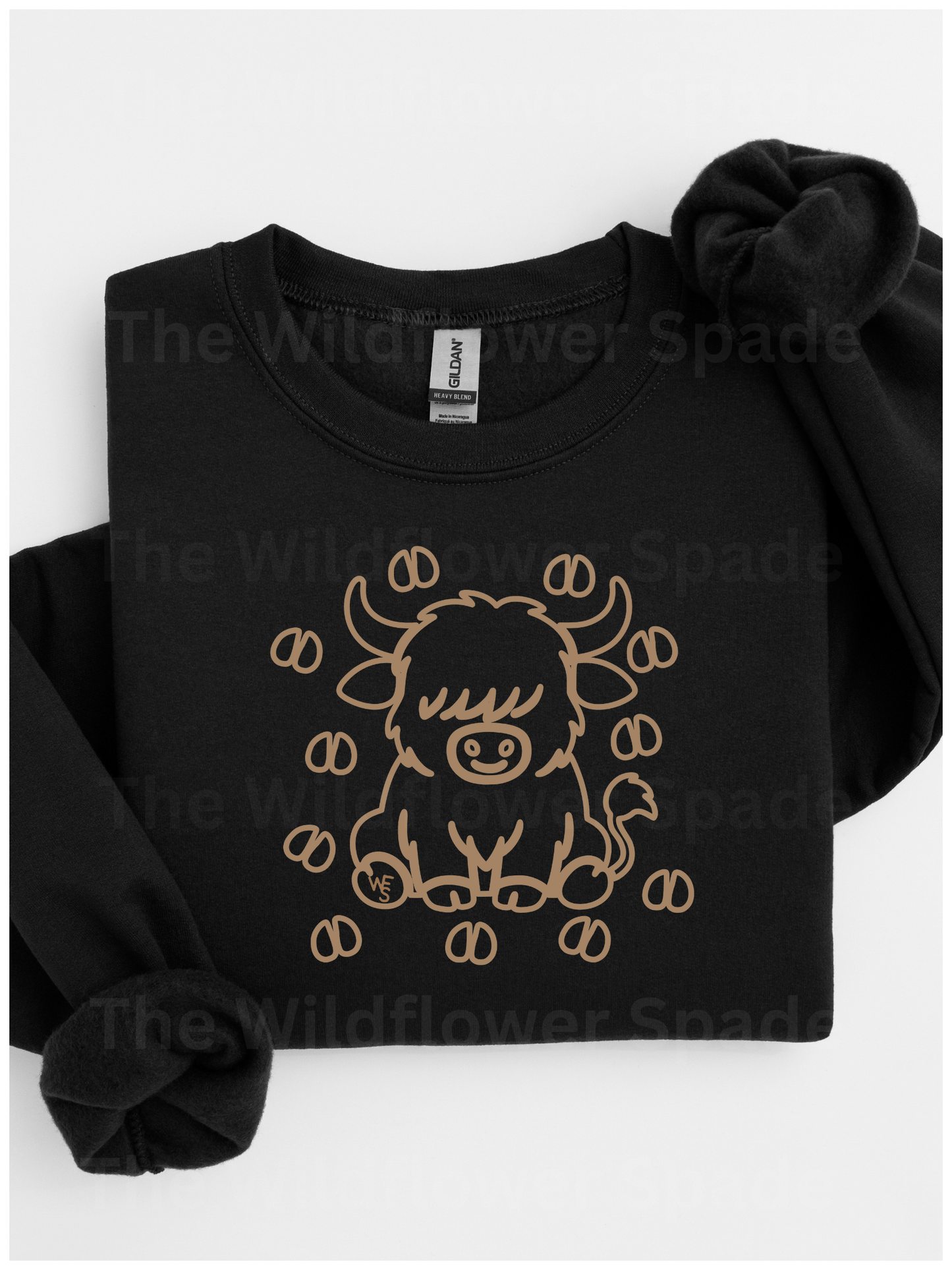 Highland Cow Graphic Crewneck