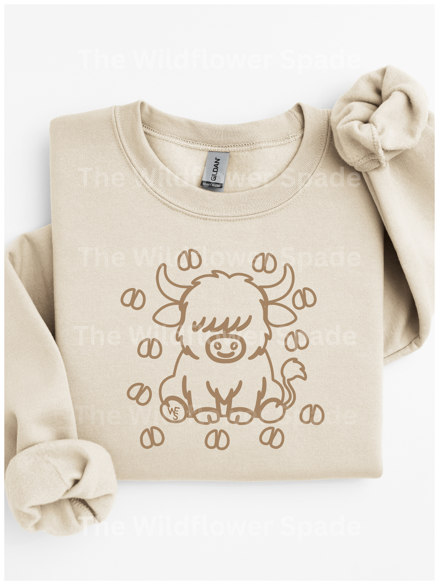 Highland Cow Graphic Crewneck