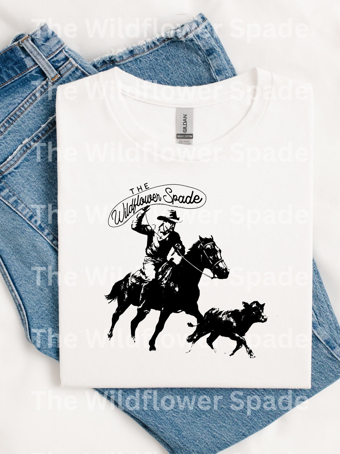 Roping Calf Graphic Tee