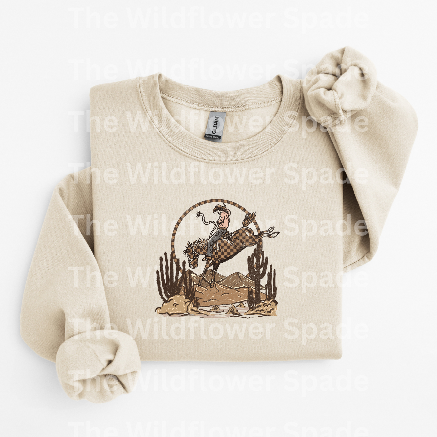 Retro Cowboy Crewneck