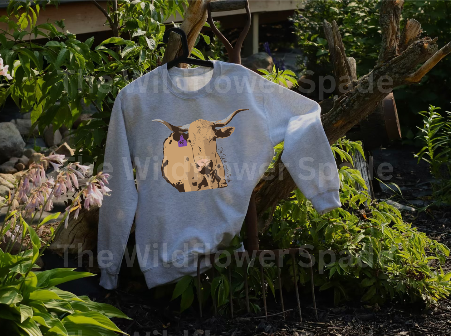 Blondie Cow Graphic Crewneck