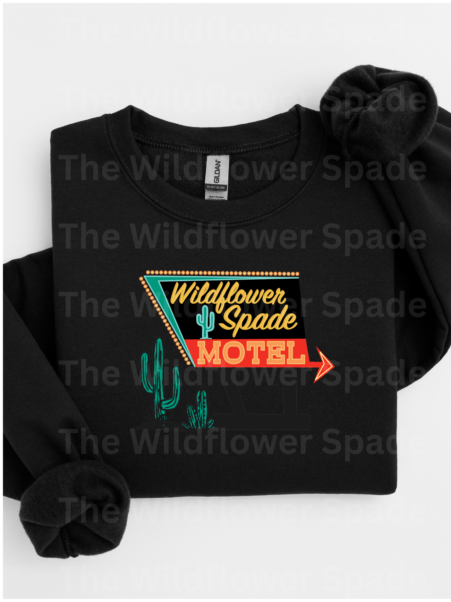 Vintage Motel Graphic Crewneck