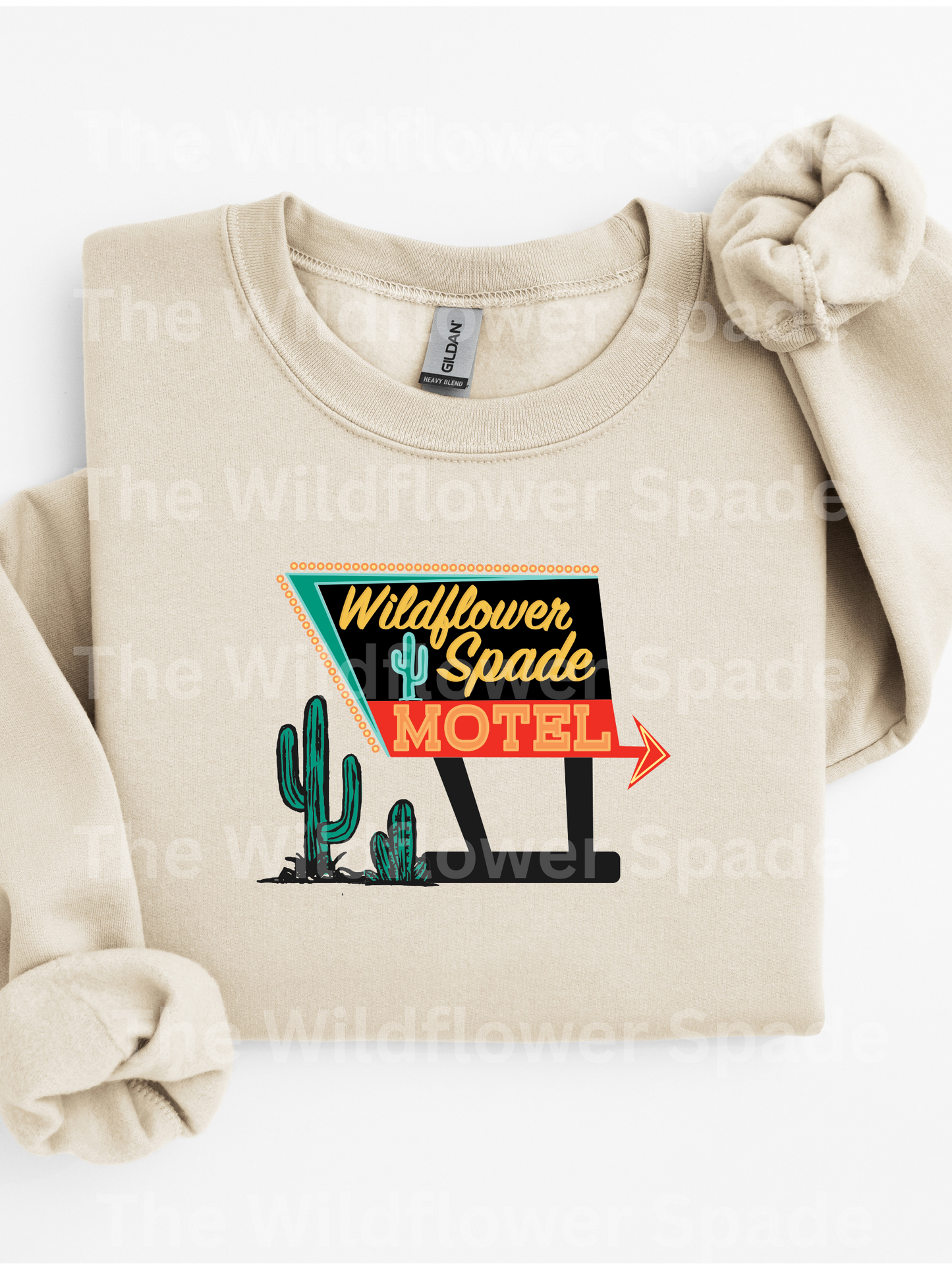 Vintage Motel Graphic Crewneck