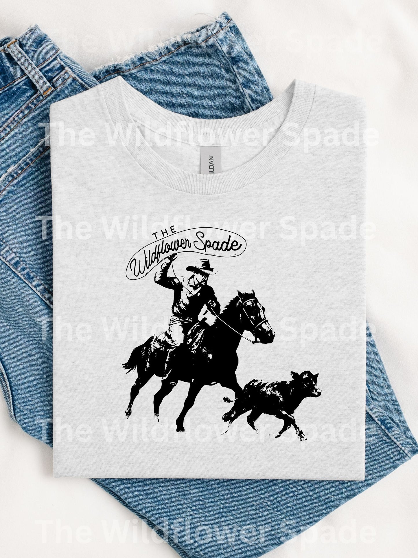 Roping Calf Graphic Tee